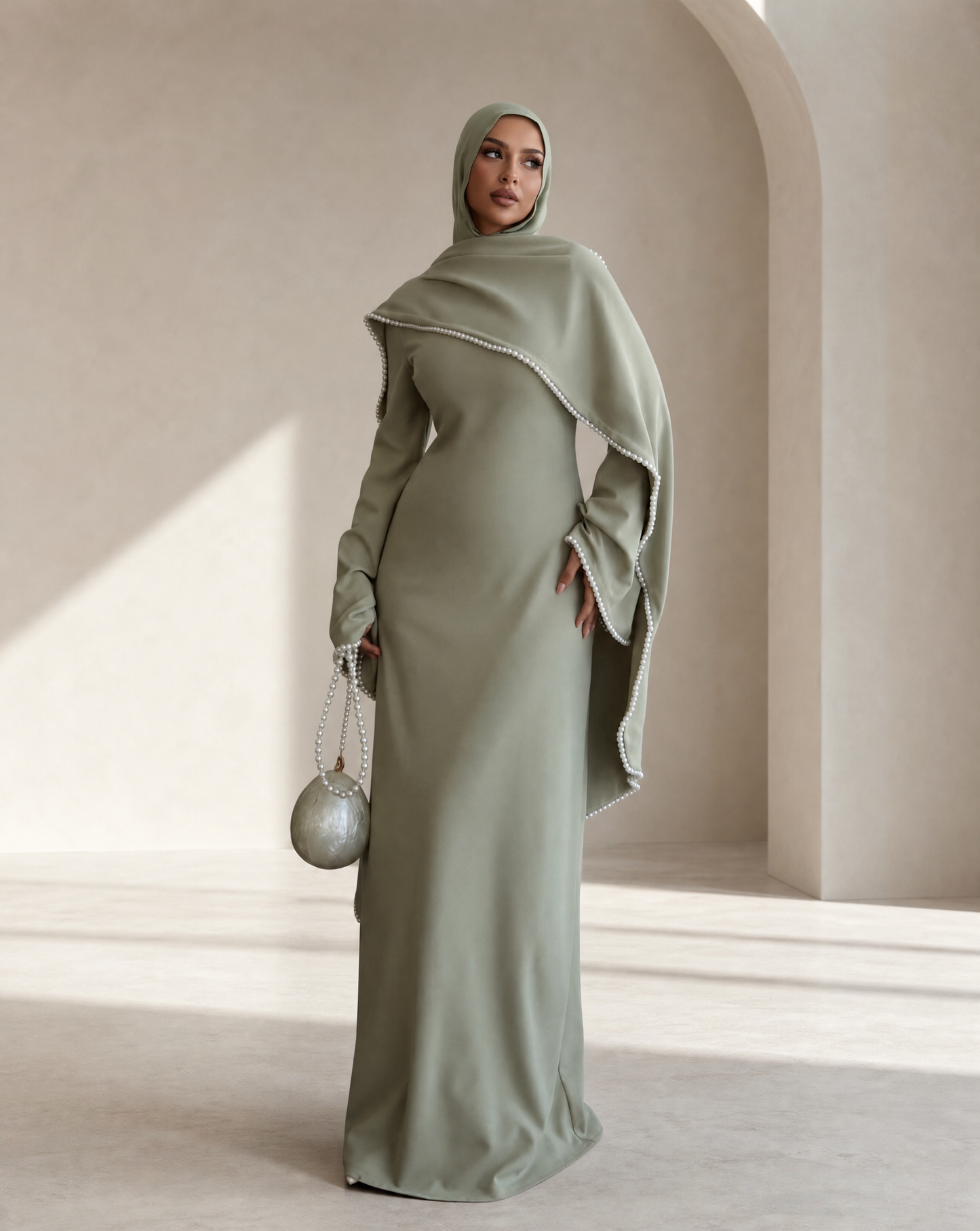 Sage Green Dress