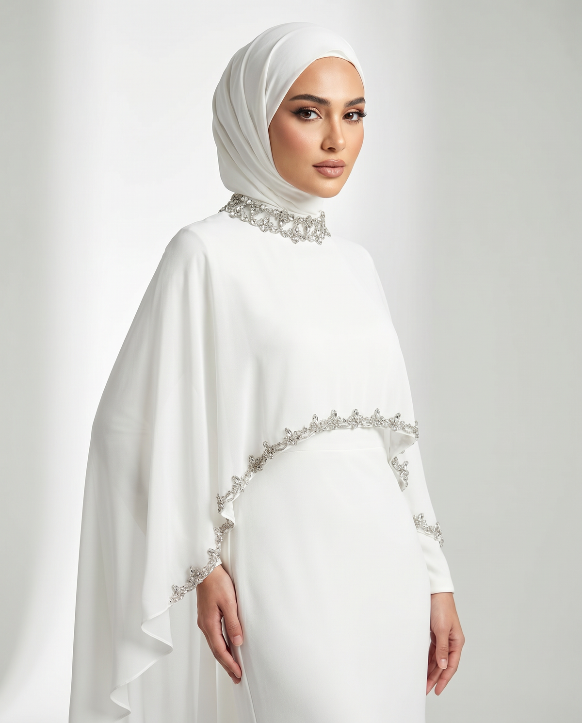 White Beaded Dress