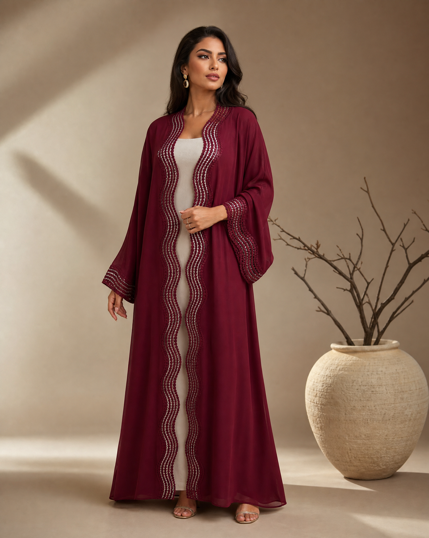 Red Abaya