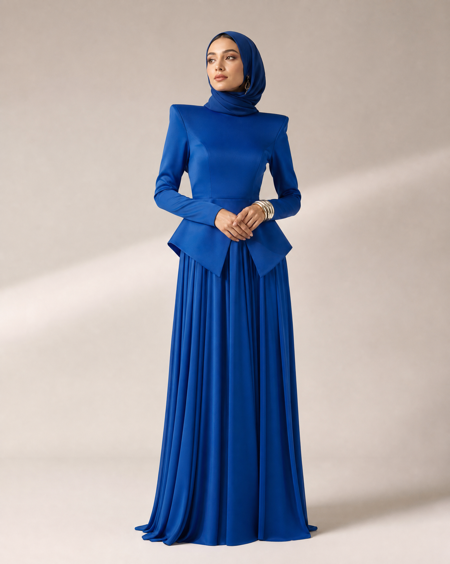 Blue dress