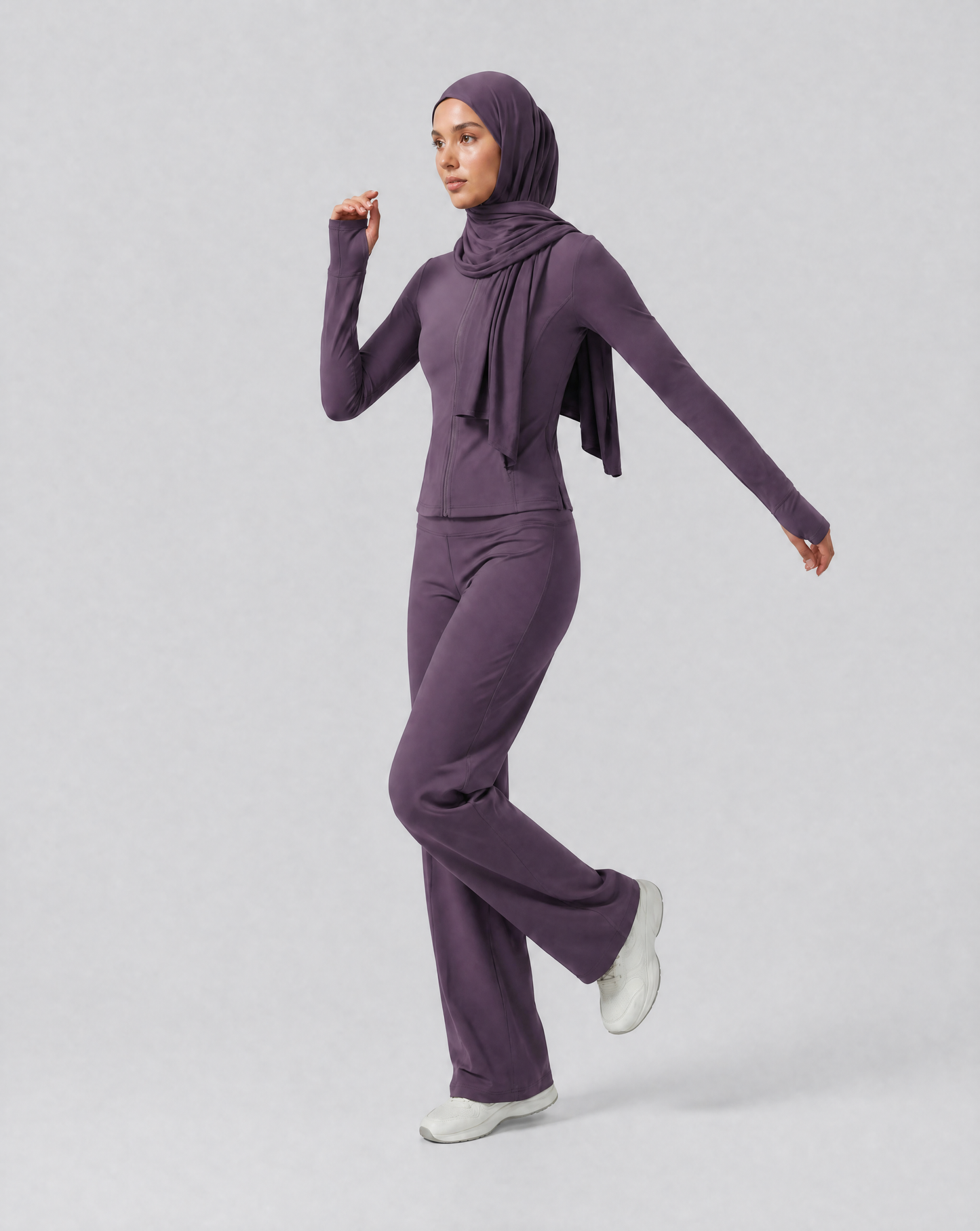 Modest Tracksuit Mauve-Plum