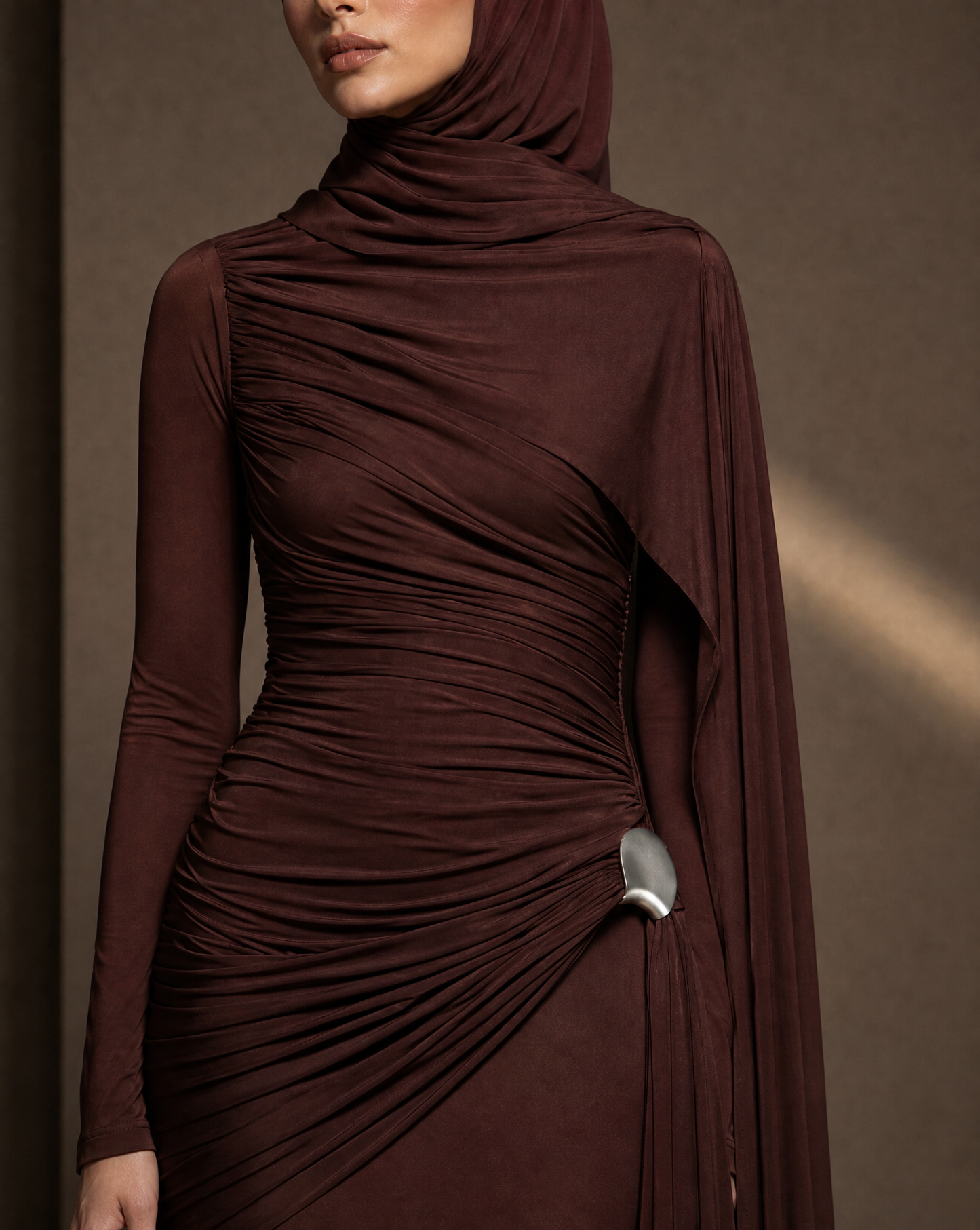 Brown dress