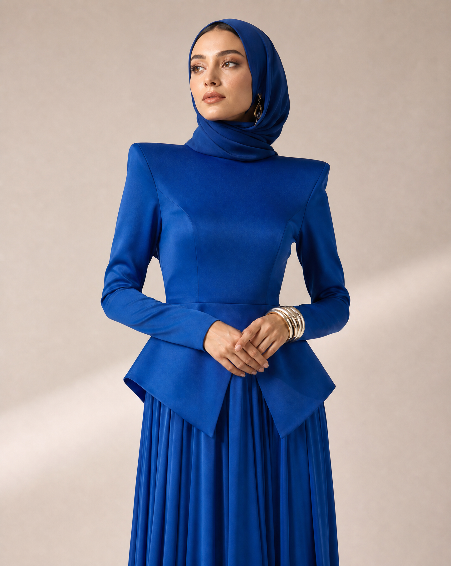 Blue dress